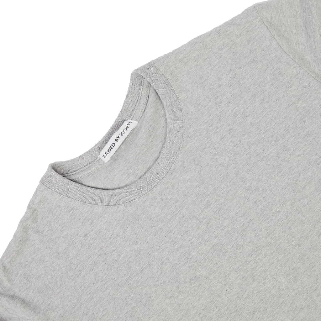 ATHLETIC GREY LOOPWHEELED T-SHIRT 2-PACK