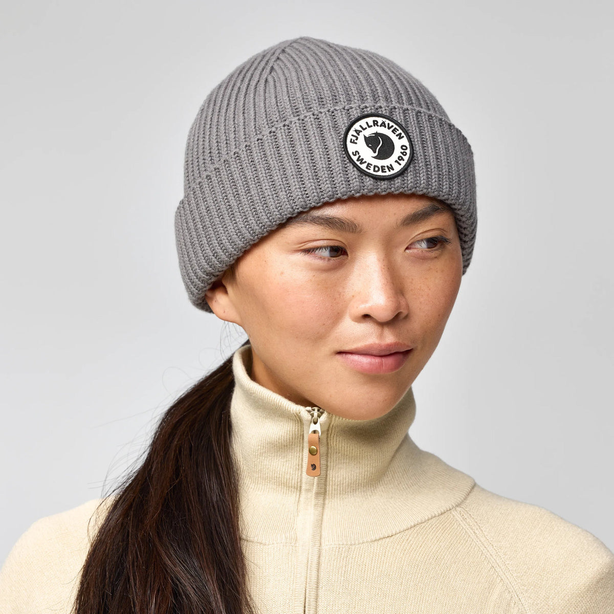 Fjallraven 1960 Lite Logo Hat in Grey