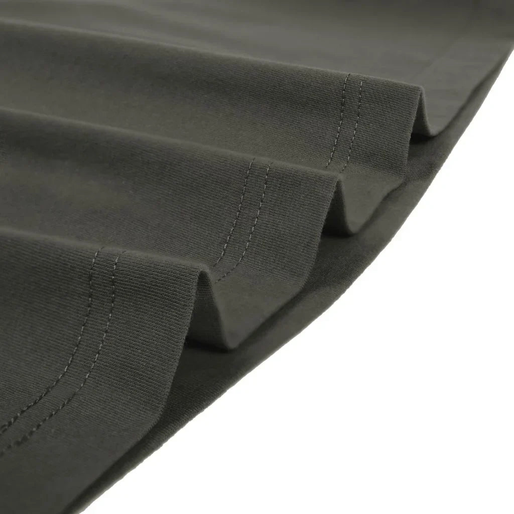 MILITARY GREEN LOOPWHEELED T-SHIRT 3-PACK