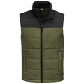 The North Face Men's Burnt Olive Green Everyday Insulated Vest