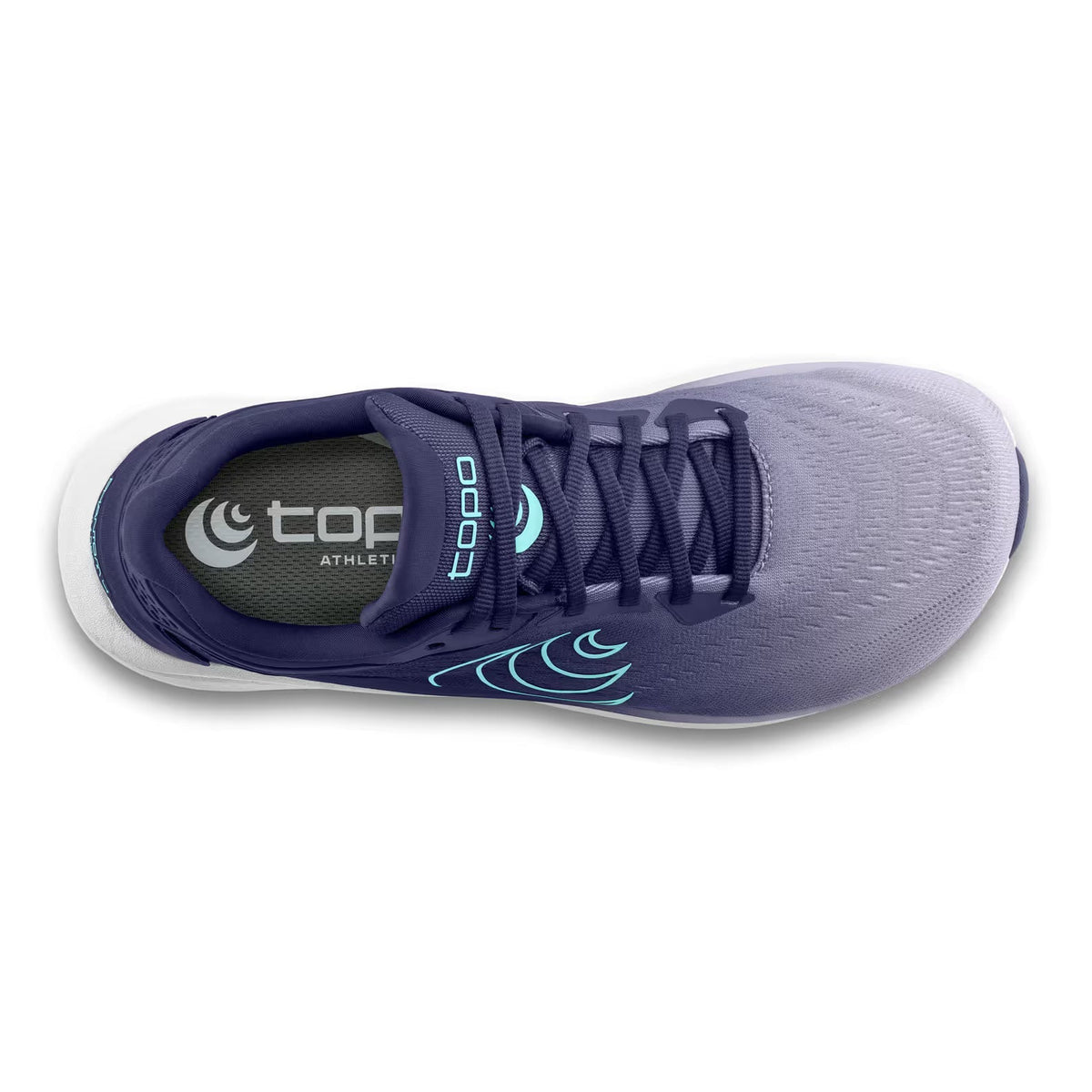 Topo Athletic Women's Phantom 4 Road Training Shoe in Purple Blue