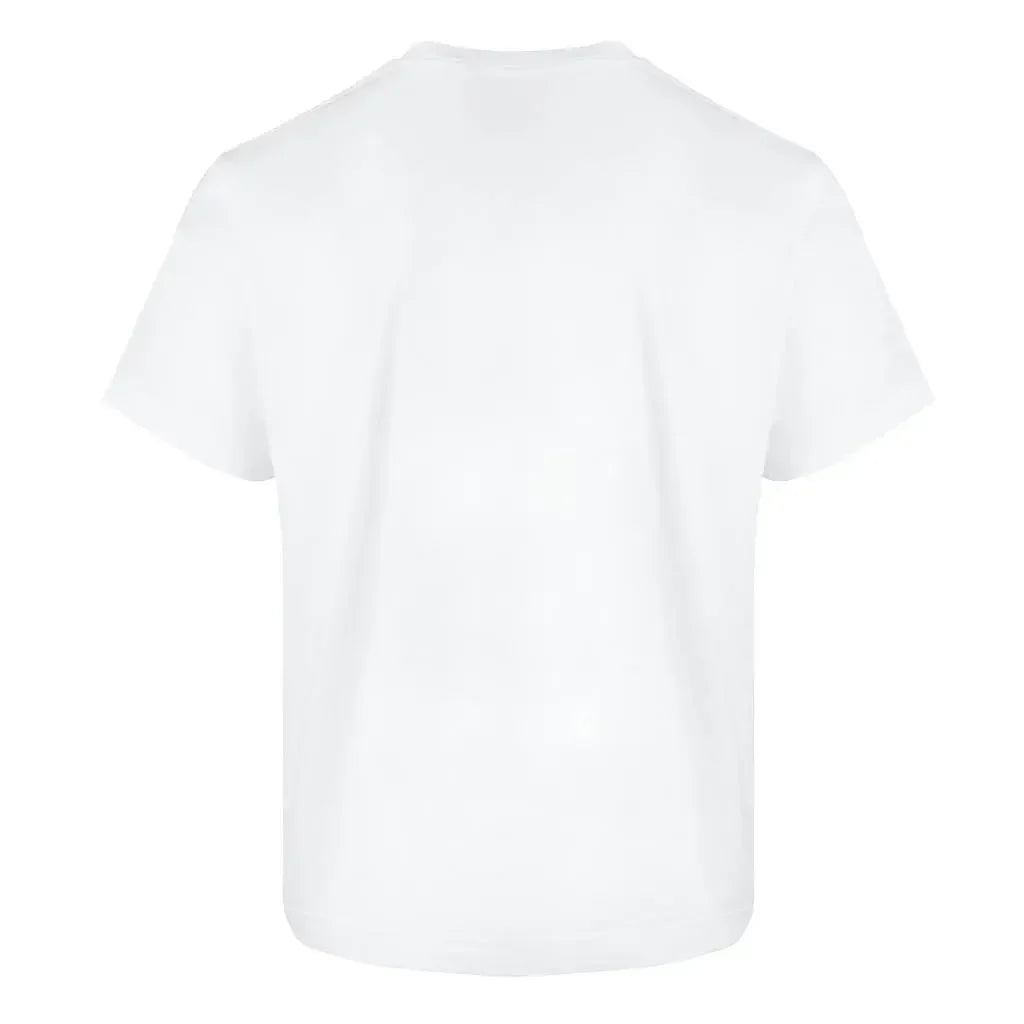WHITE LOOPWHEELED T-SHIRT 2-PACK
